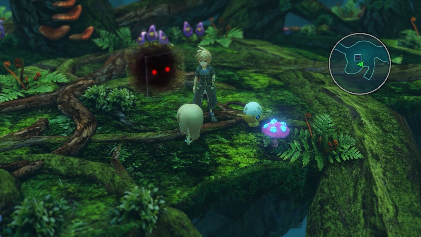 World of Final FantasyHin und wieder lauern in den Umgebungen besonders starke Mirage.