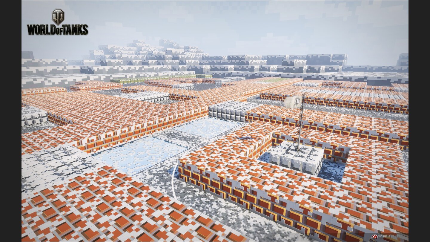 World of TanksScreenshots aus dem Spielmodus »Winter Showdown«