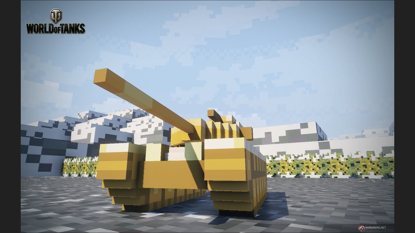 World of TanksScreenshots aus dem Spielmodus »Winter Showdown«