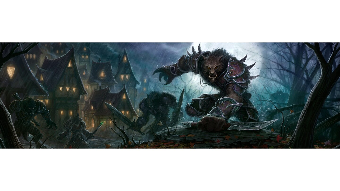 » Dualscreen-Wallpaper zu World of Warcraft: Cataclysm herunterladen