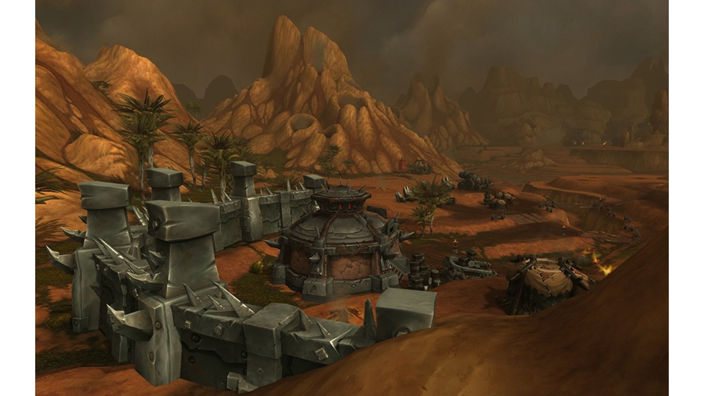 World of Warcraft: Warlords of Draenor - ZonenGorgrond ist die Waffenschmiede des Kontinents. Hier produziert die Eiserne Horde ihre zerstörerischen Angriffsmaschinen.