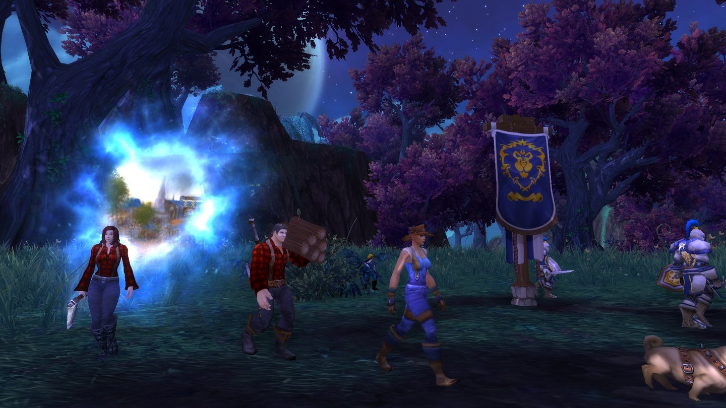 World of Warcraft: Warlords of DraenorAllianz-Garnisonen errichten wir im Schattenmondtal …