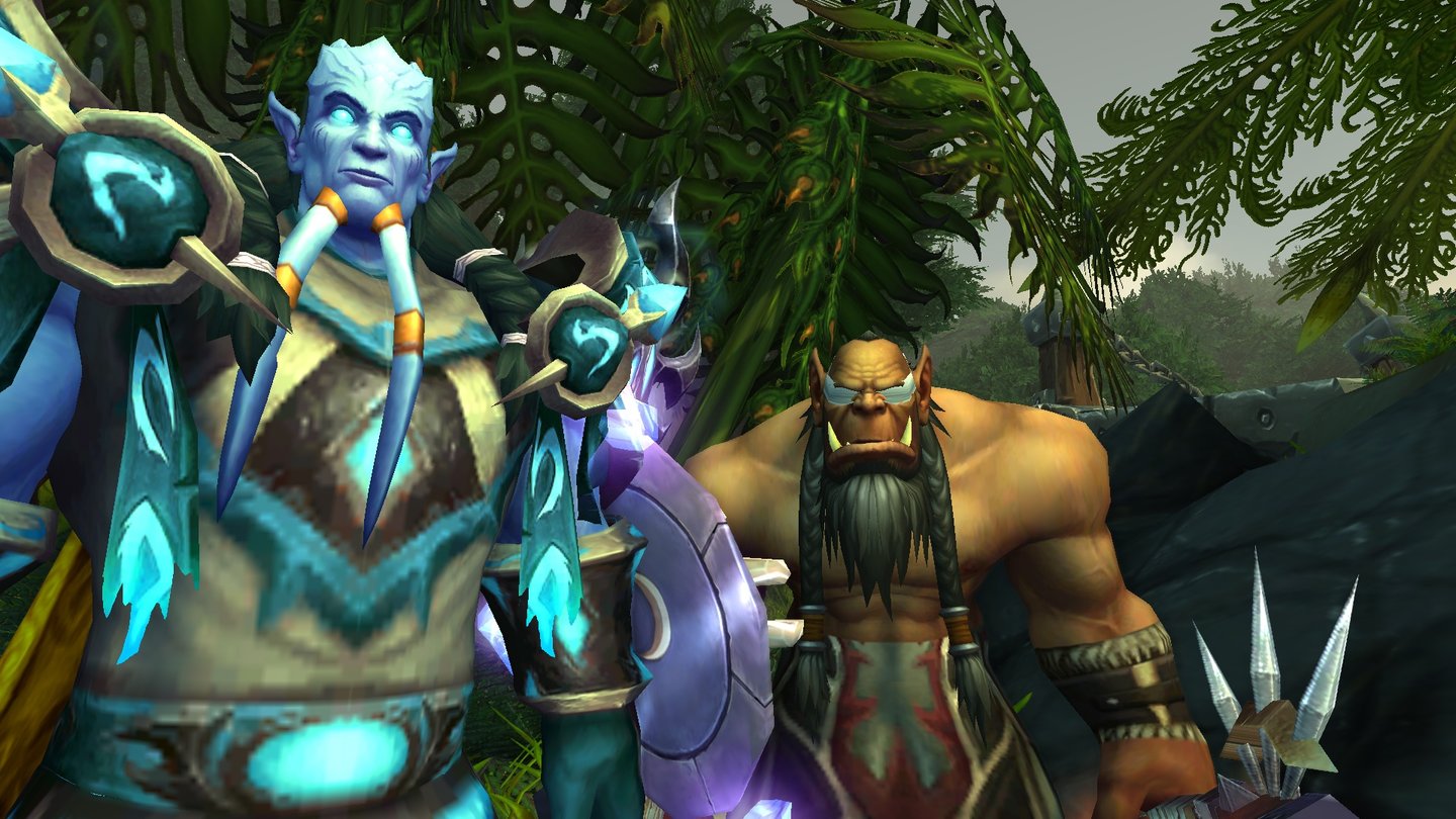 World of Warcraft: Warlords of DraenorAuch mit von der Partie – Drek'Thar (rechts im Bild).