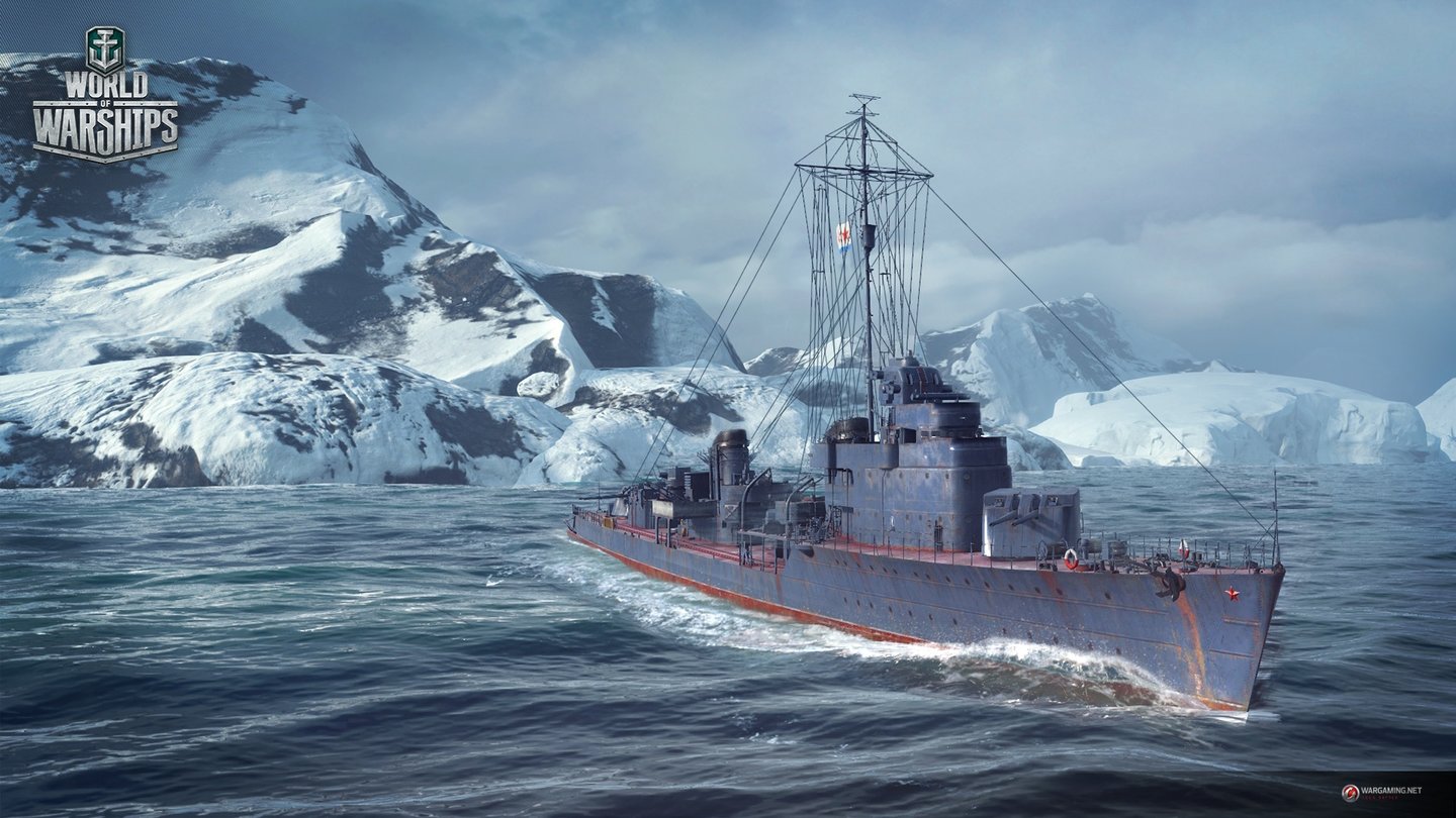 World of Warships - Screenshots der sowjetischen Flotte