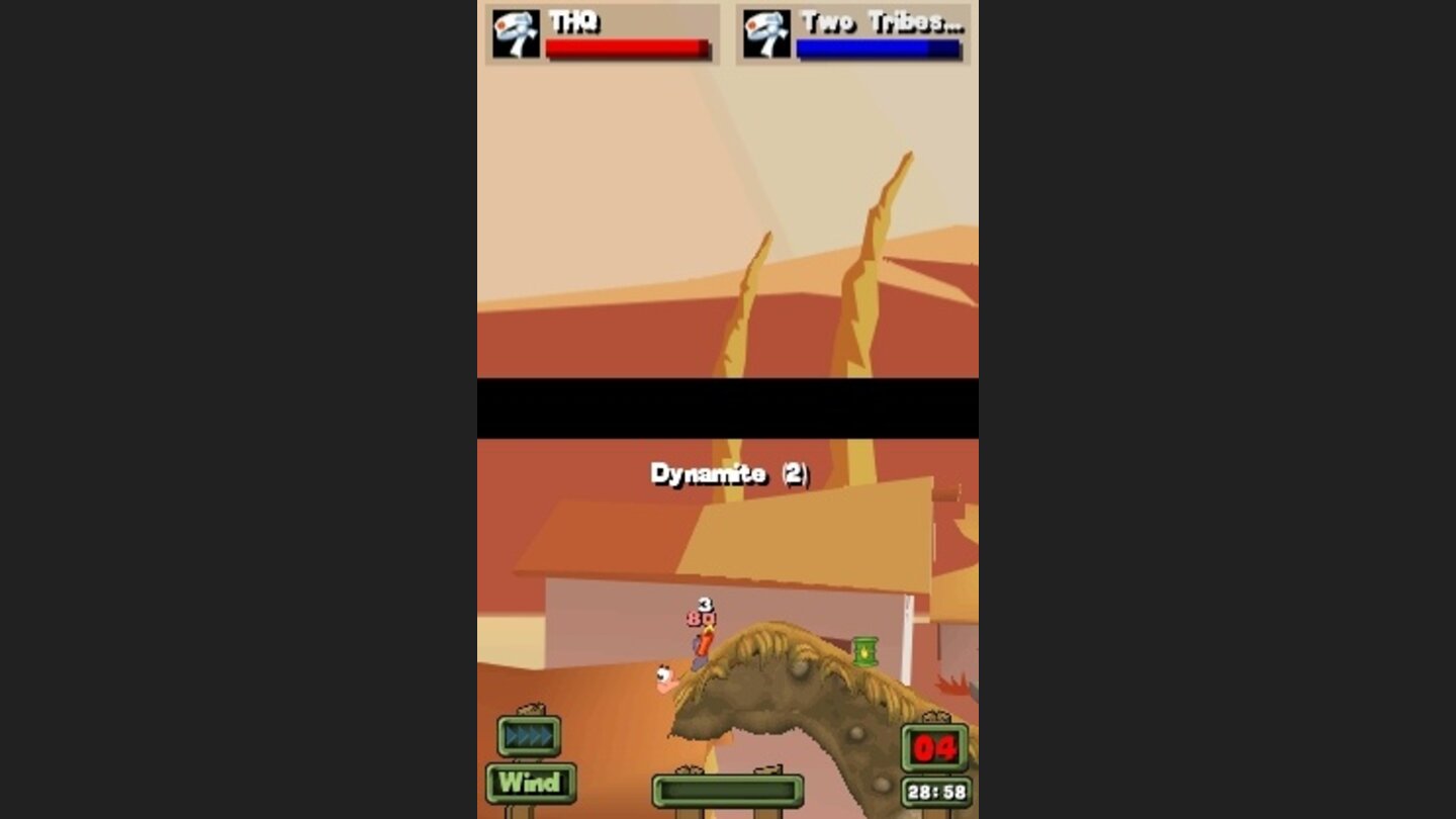 Worms Open Warfare 2 DS 5