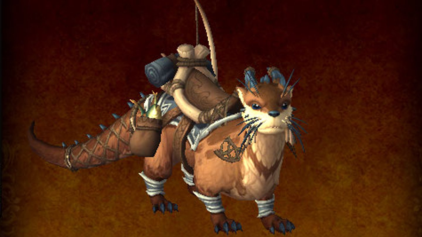 WoW Dragonflight Mount: Brown River-Otter