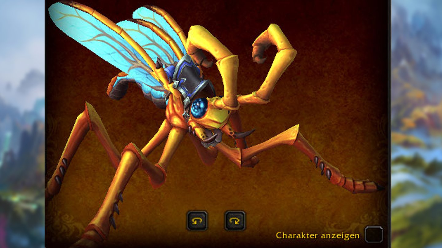 WoW Dragonflight Mount: Dragonfly Yellow