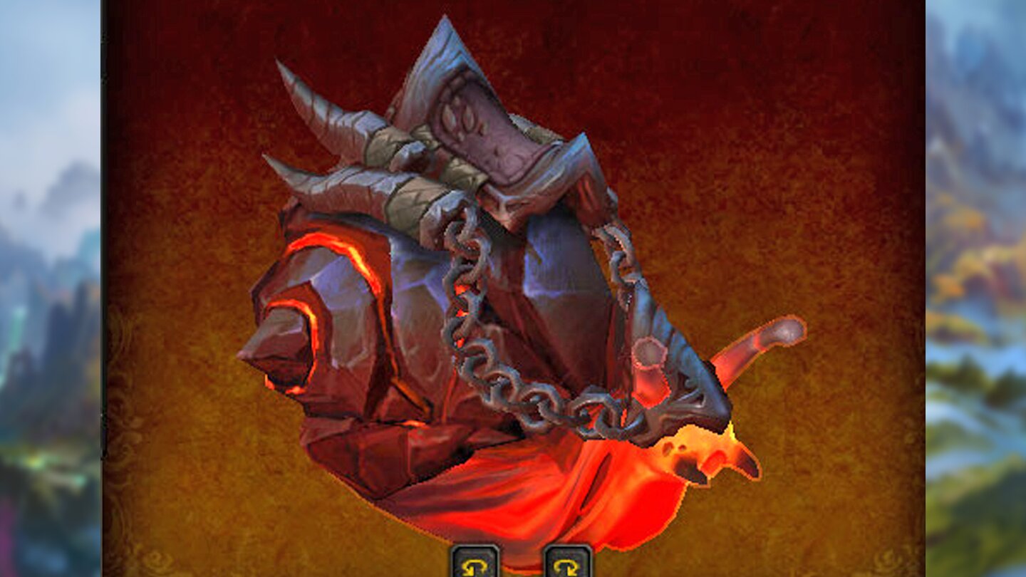 WoW Dragonflight Mount: Lava Snail Red