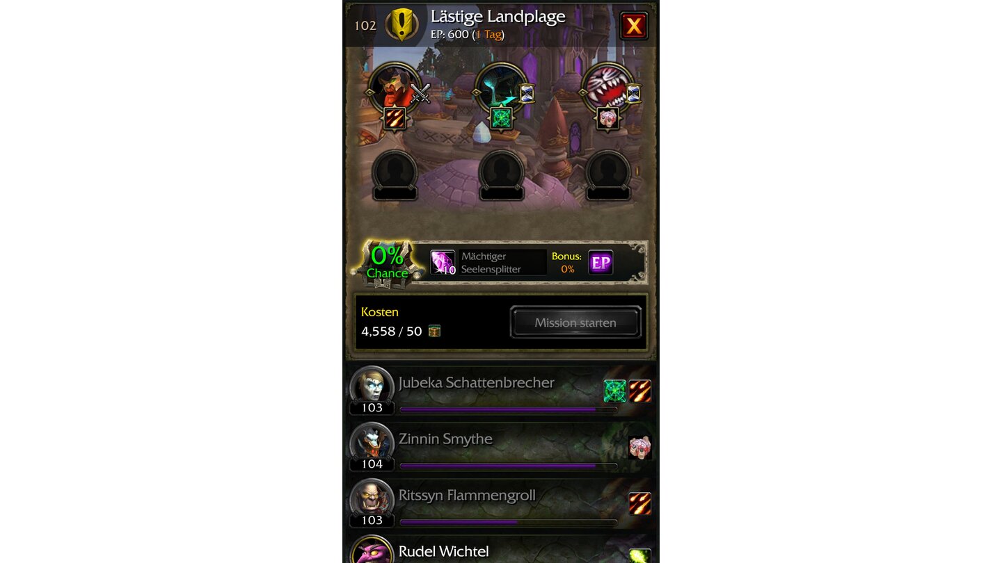WoW Legion - Companion App