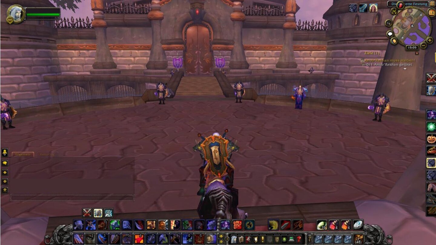 World of Warcraft auf niedrigster Detailstufe (GMA 3150)