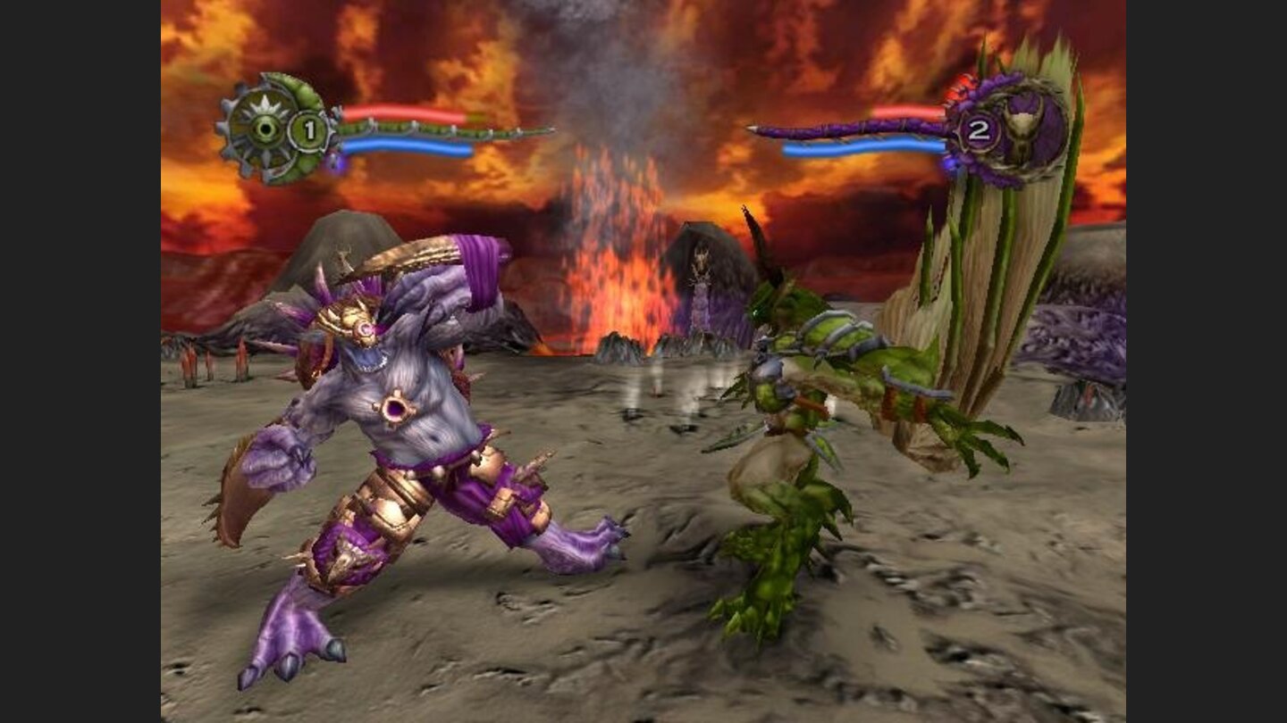 (Dark Chaos) Cyclops vs (Dark Order) Arch Demon in Lava Arena