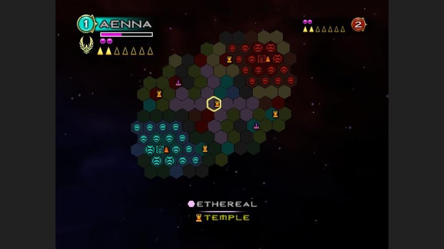 Strategy world map 2D view