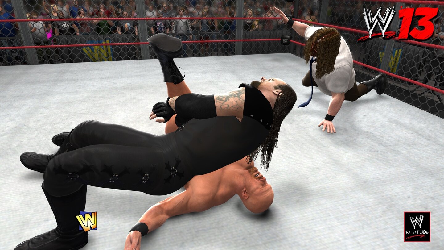 WWE 13Vorsicht: Die Gastringrichter legen das Regelwerk gerne zu ihren Gunsten aus.
