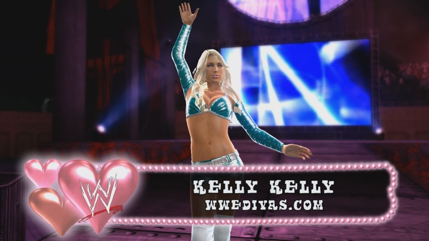 WWE13Jeder Wrestler (und jede Diva) kommt in einer genau nachgestellten Einmarschsequenz zum Ring.
