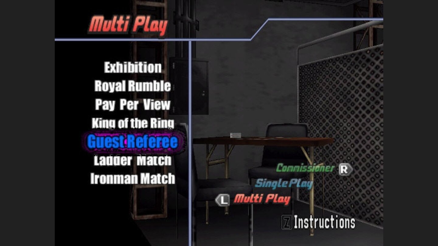 the main screen