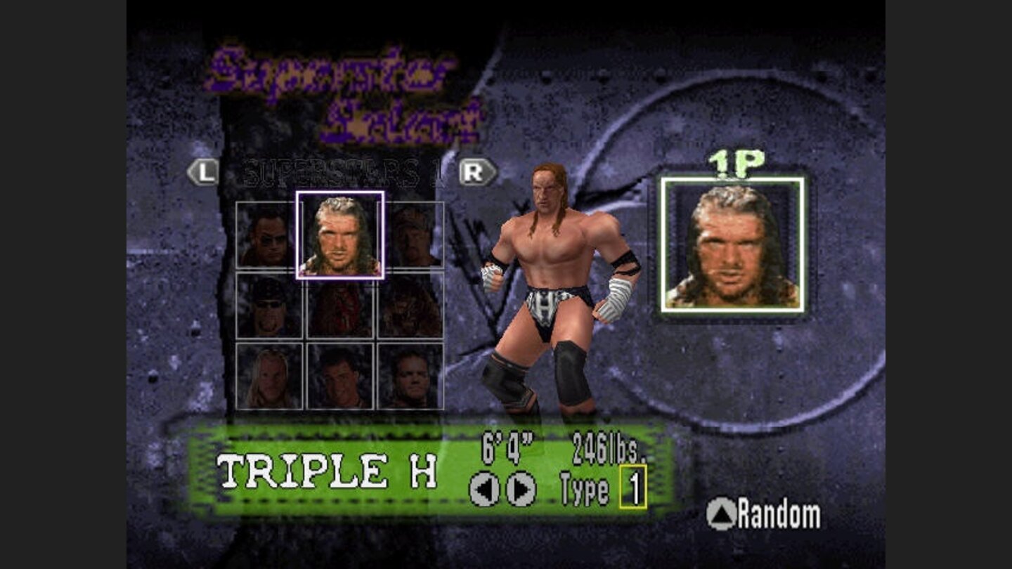 Selecting a wrestler