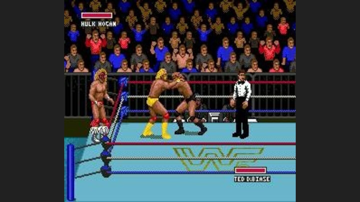 WWF Super Wrestlemania Sega Mega Drive
