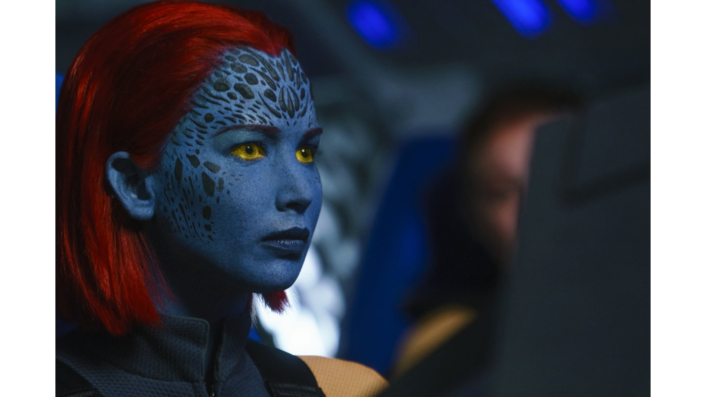 X-Men: Dark Phoenix - Jennifer Lawrence als Mystique versucht alles, Jean Grey aufzuhalten.
