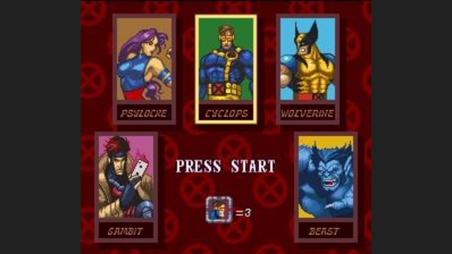 Choose your X-Man