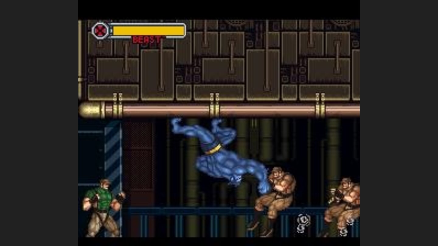 Beast is the strongest character and the only one who can walk on the ceiling.