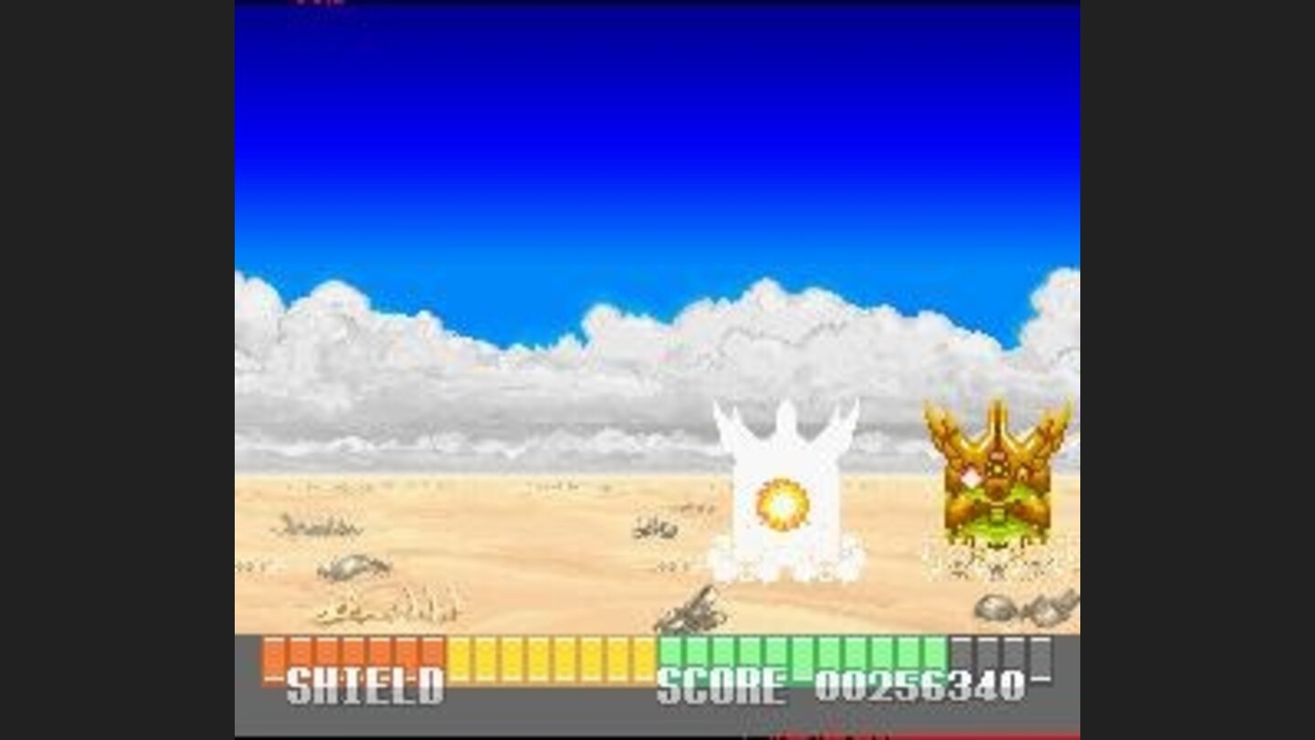 Sand Monster being attacked