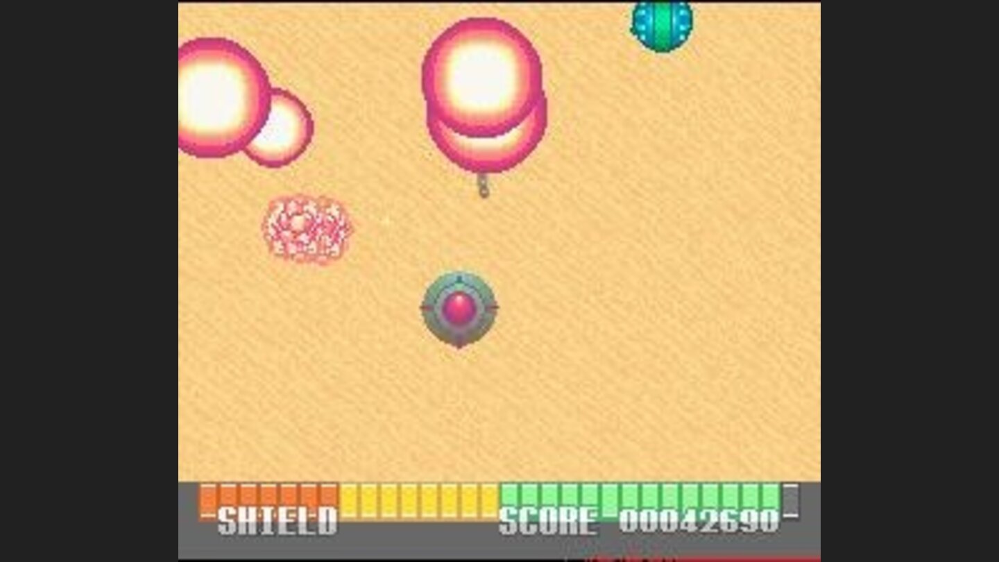 Explosions of missiles