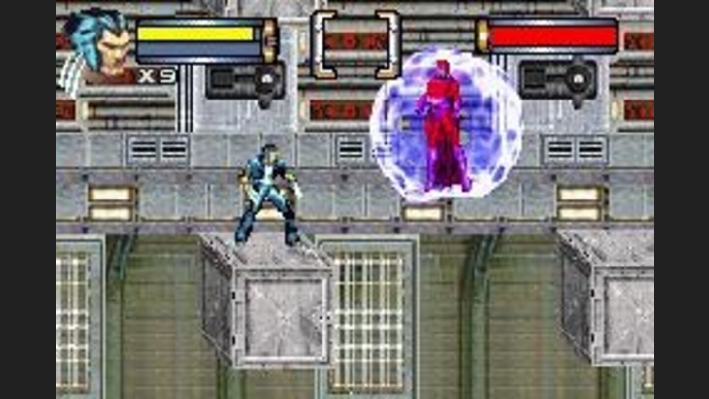 Solve the situation definitely fighting against the Almighty Magneto!