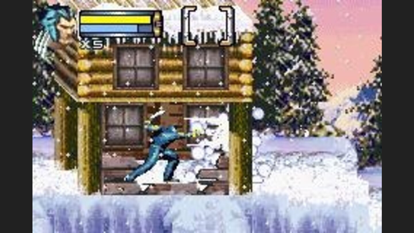 One simple snow wall isnt nothing to Logans adamantium claws.