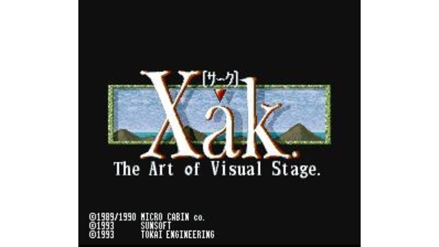 Xak The Art Of Visual Stage Snes