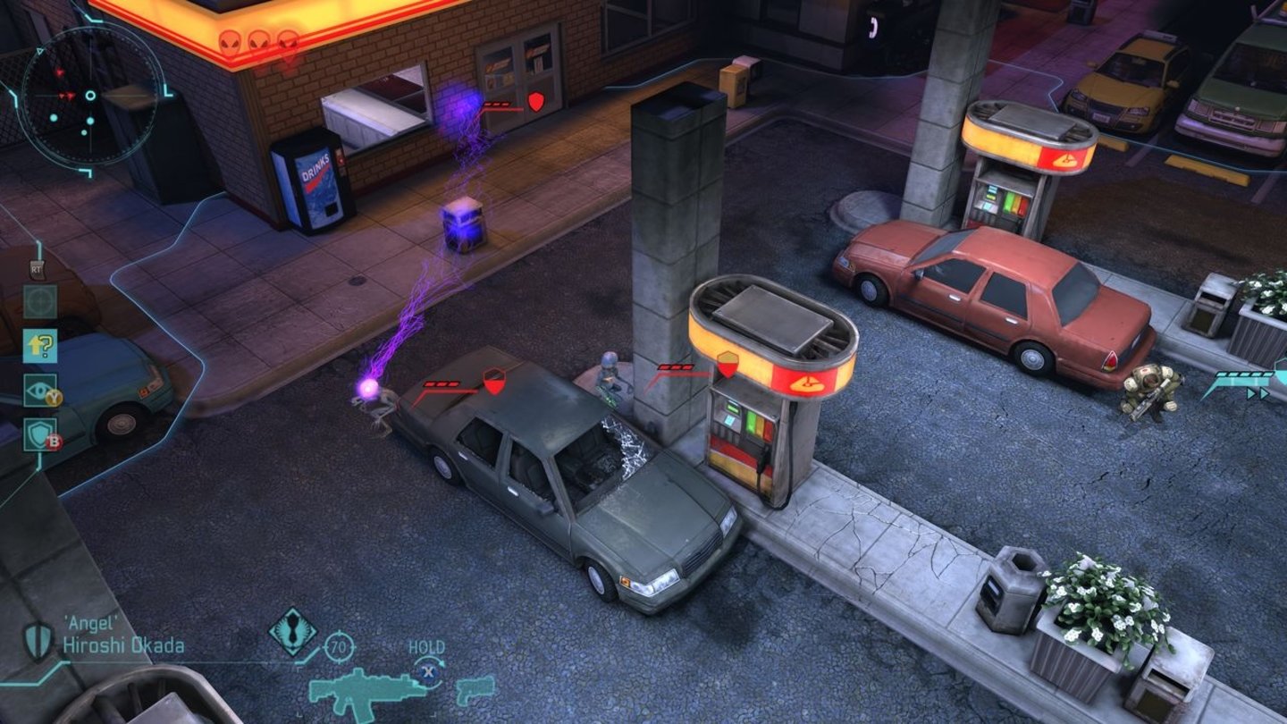 XCOM: Enemy UnknownDie Kämpfe in der isometrischen 3D-Perspektive laufen wie typisch für die Serie rundenbasiert ab.