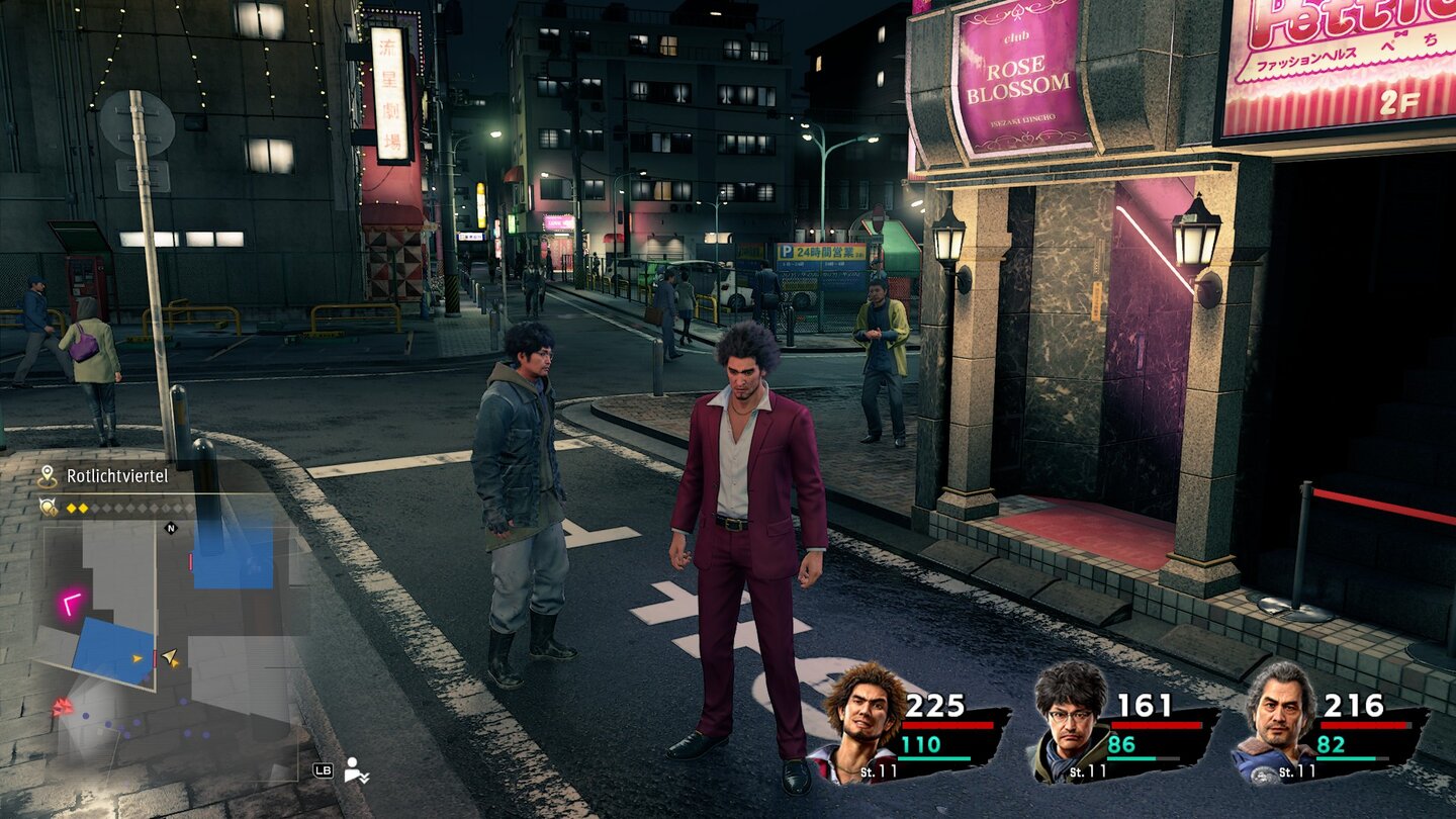 Yakuza: Like a DragonIn optischer Hinsicht hat sich bei Yakuza einiges getan. Ganz besonders ins Auge fallen die scharfen Texturen und die realistischen Charaktermodelle.
