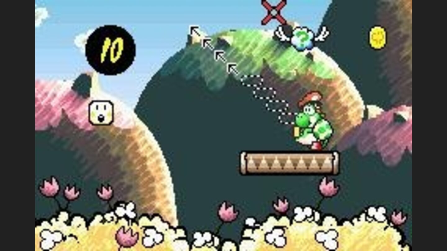 After making eggs, he can then throw them.