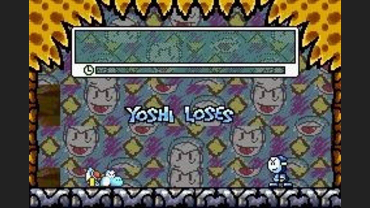 Yoshi lost!