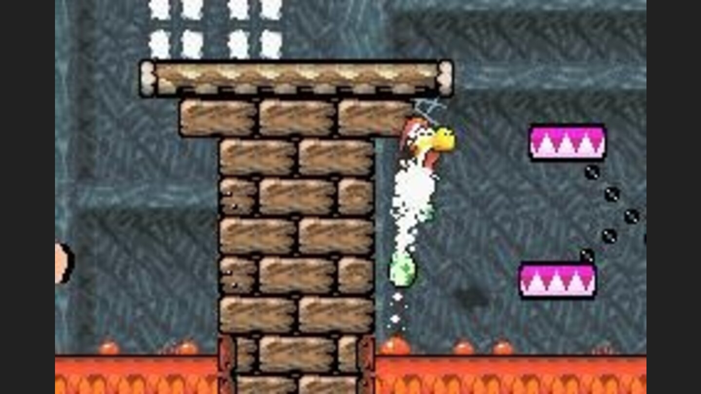 Falling in lava is one of the surefire ways to die in this game.