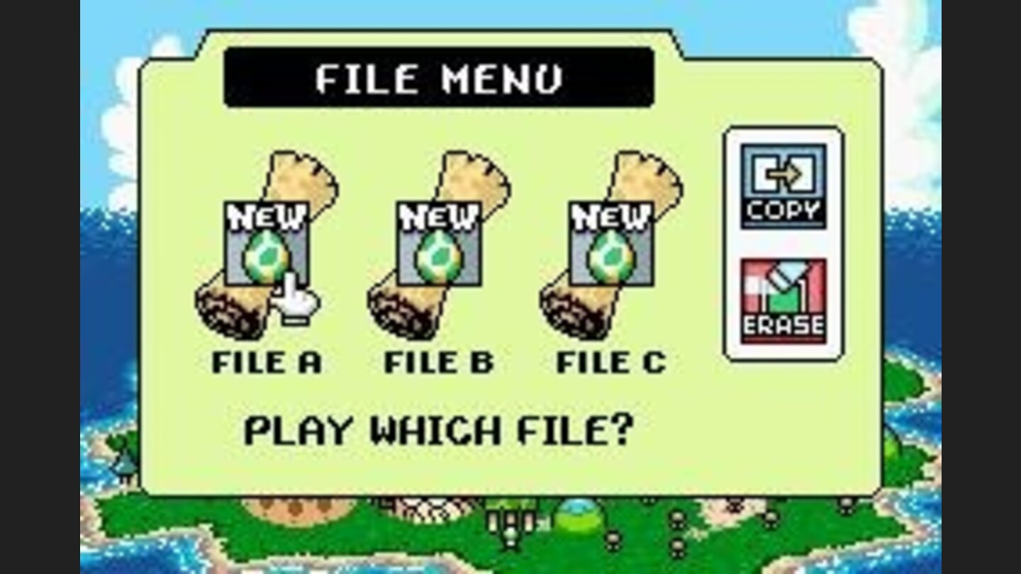 File Select Screen