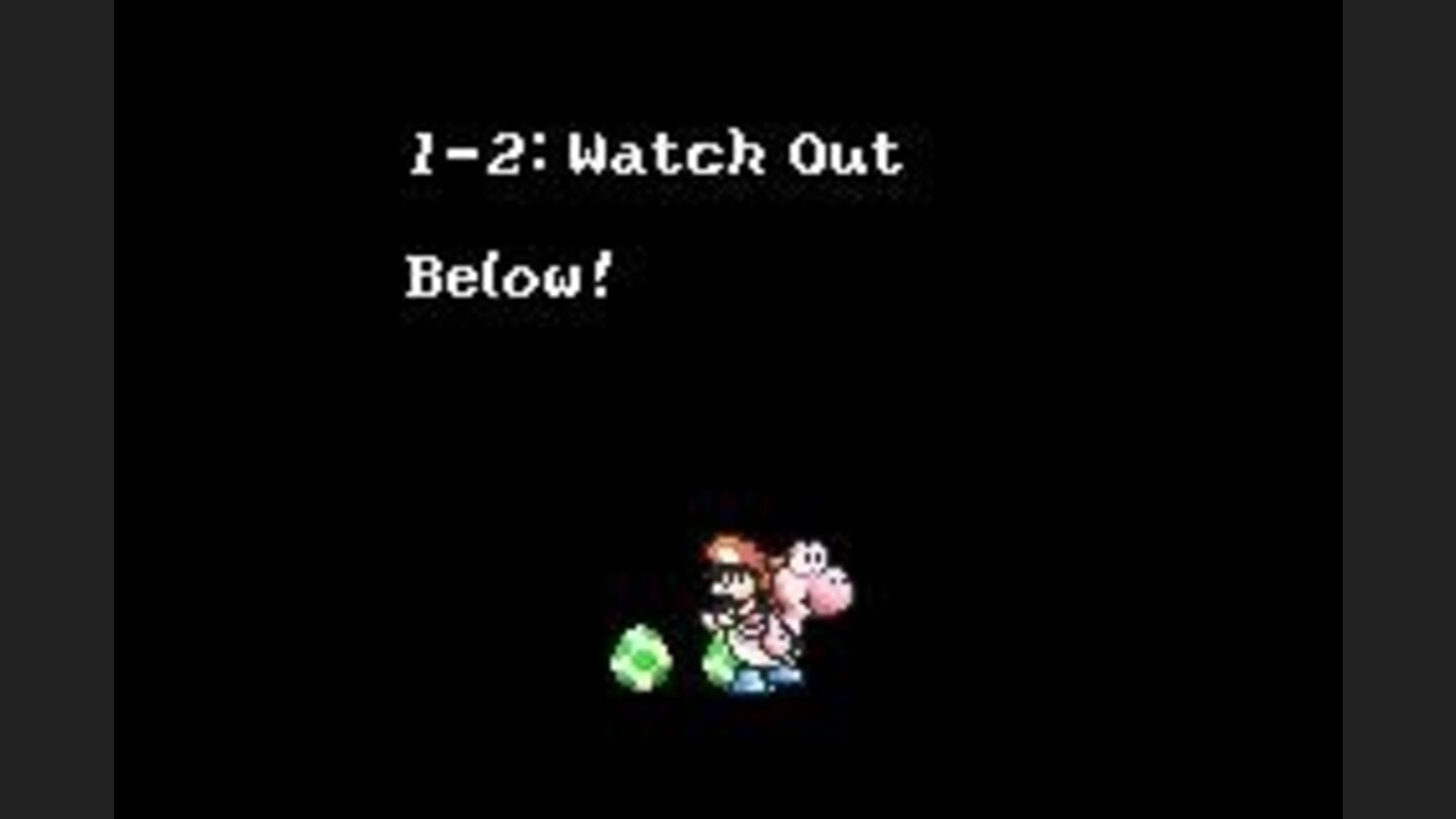 Level Entrance Screen
