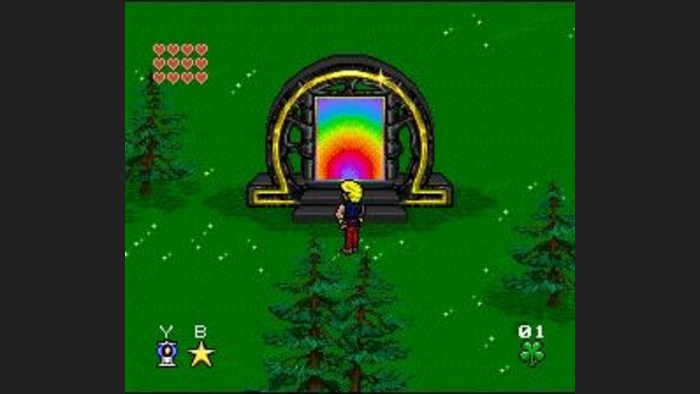 This magical gate leads to ...