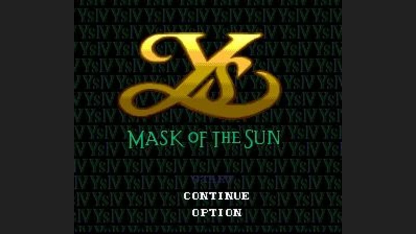 Title screen