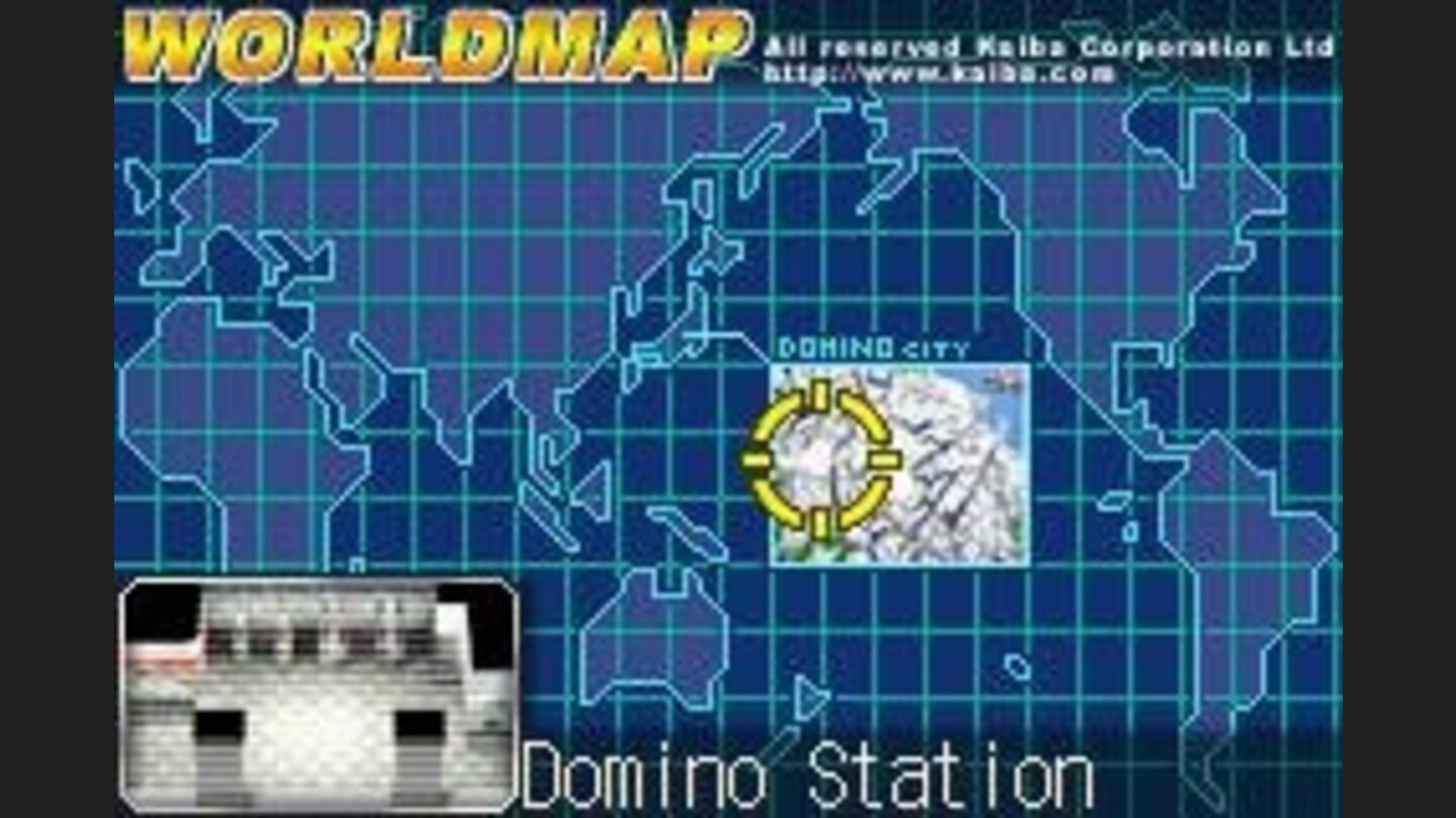Use the world map to move between locations