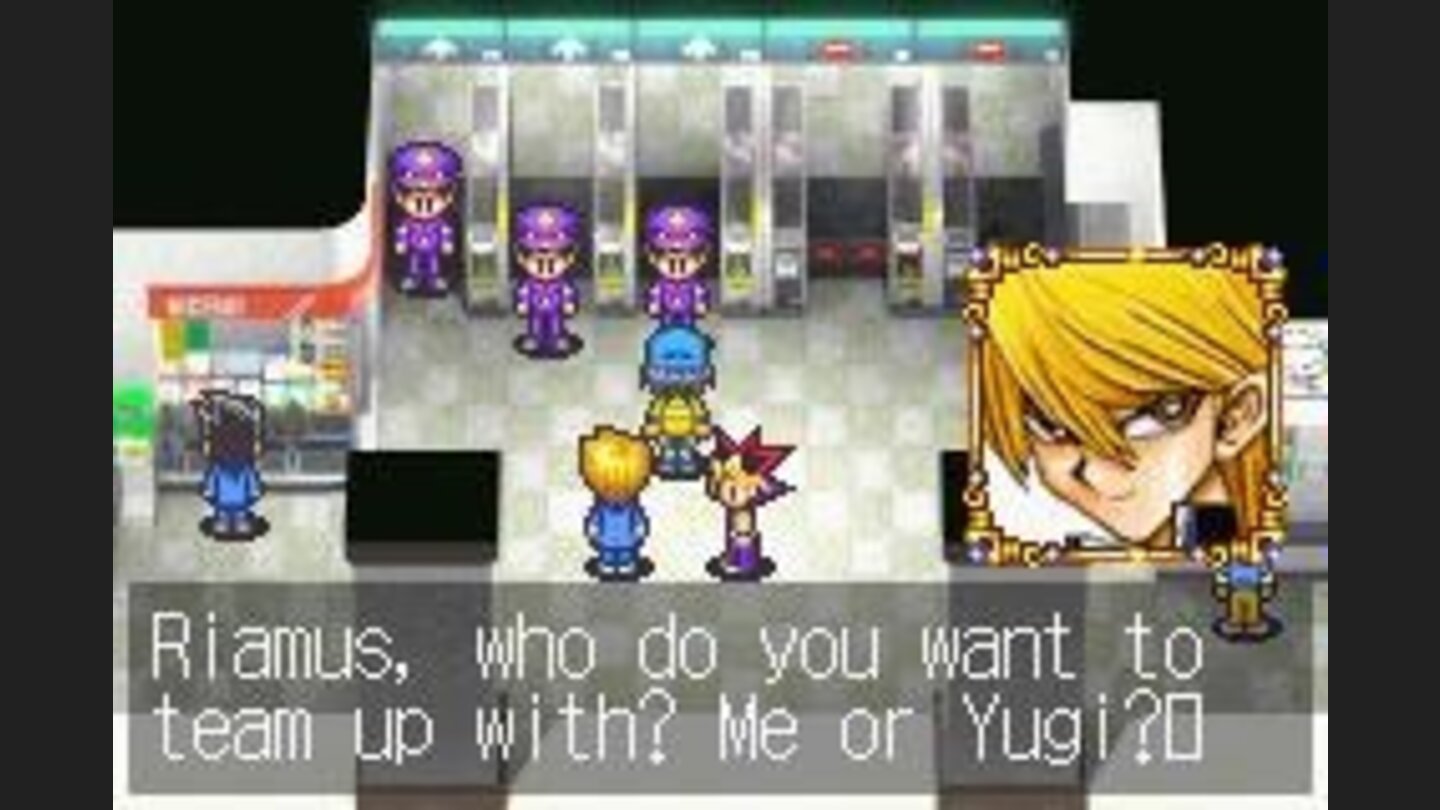 There are tag team duels and you can choose who to team up with