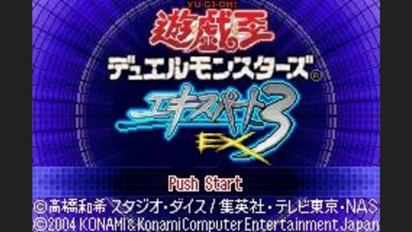 The Japanese version of the game (Duel Monsters Expert 3)