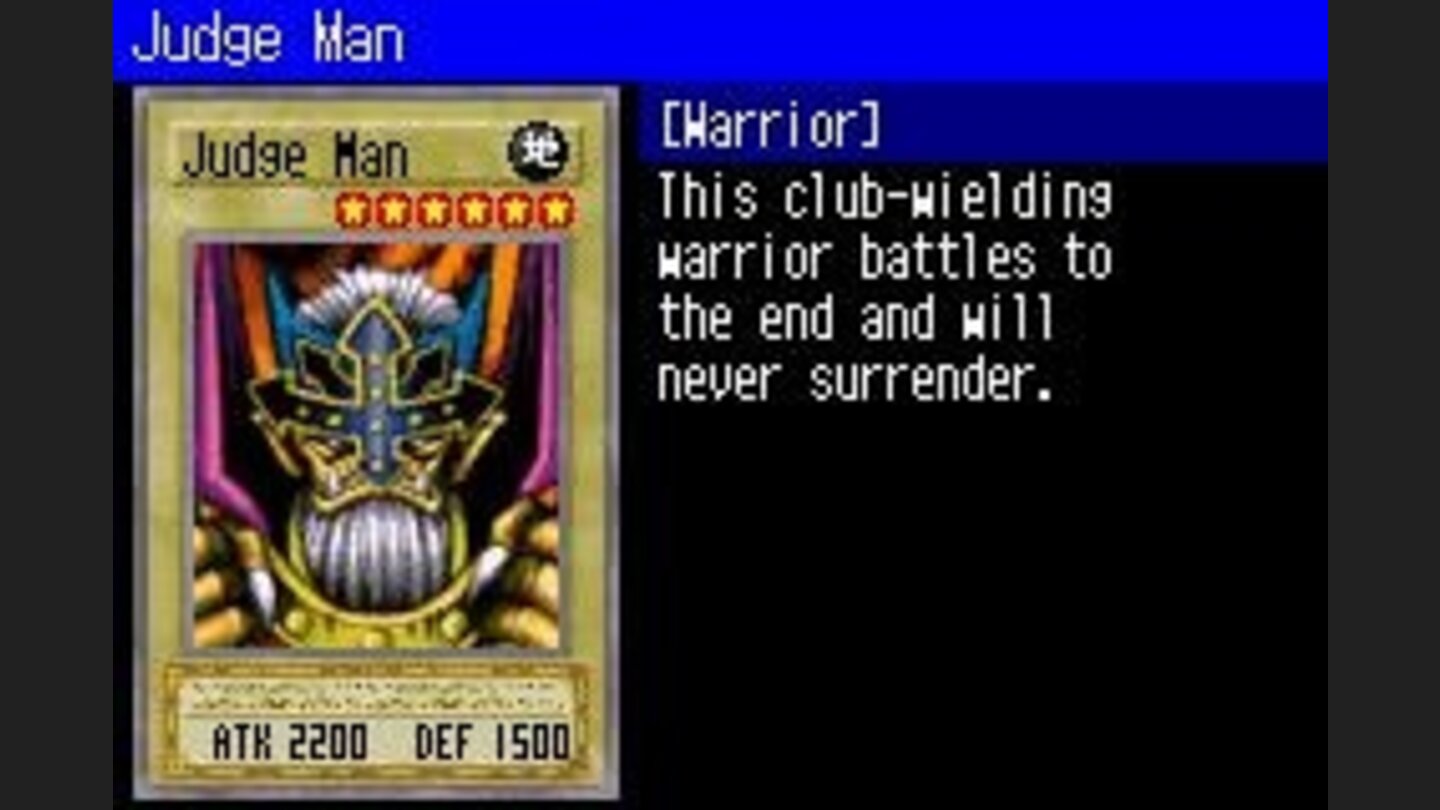 Viewing a card close up to see what it is