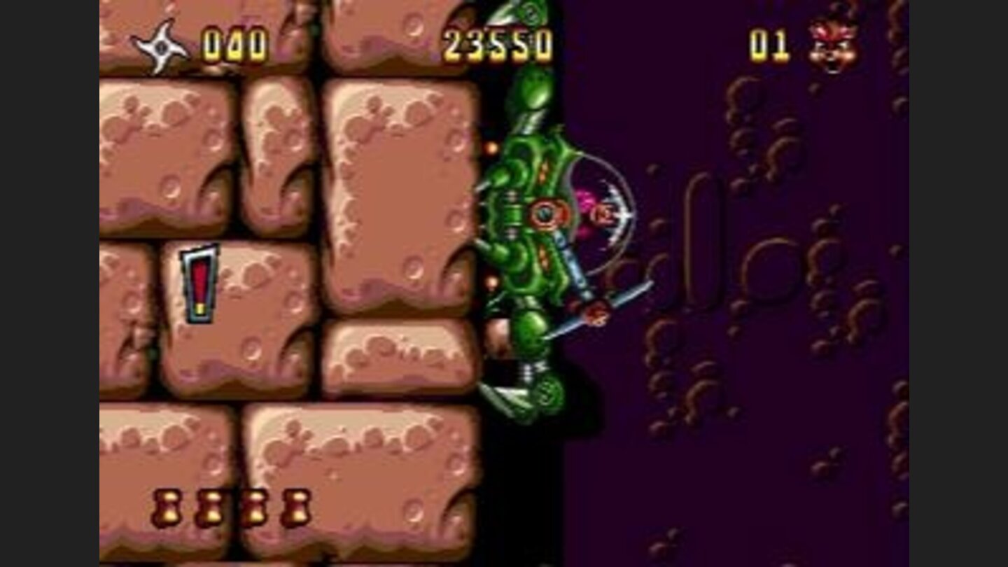 Zero fights a boss - giant crab