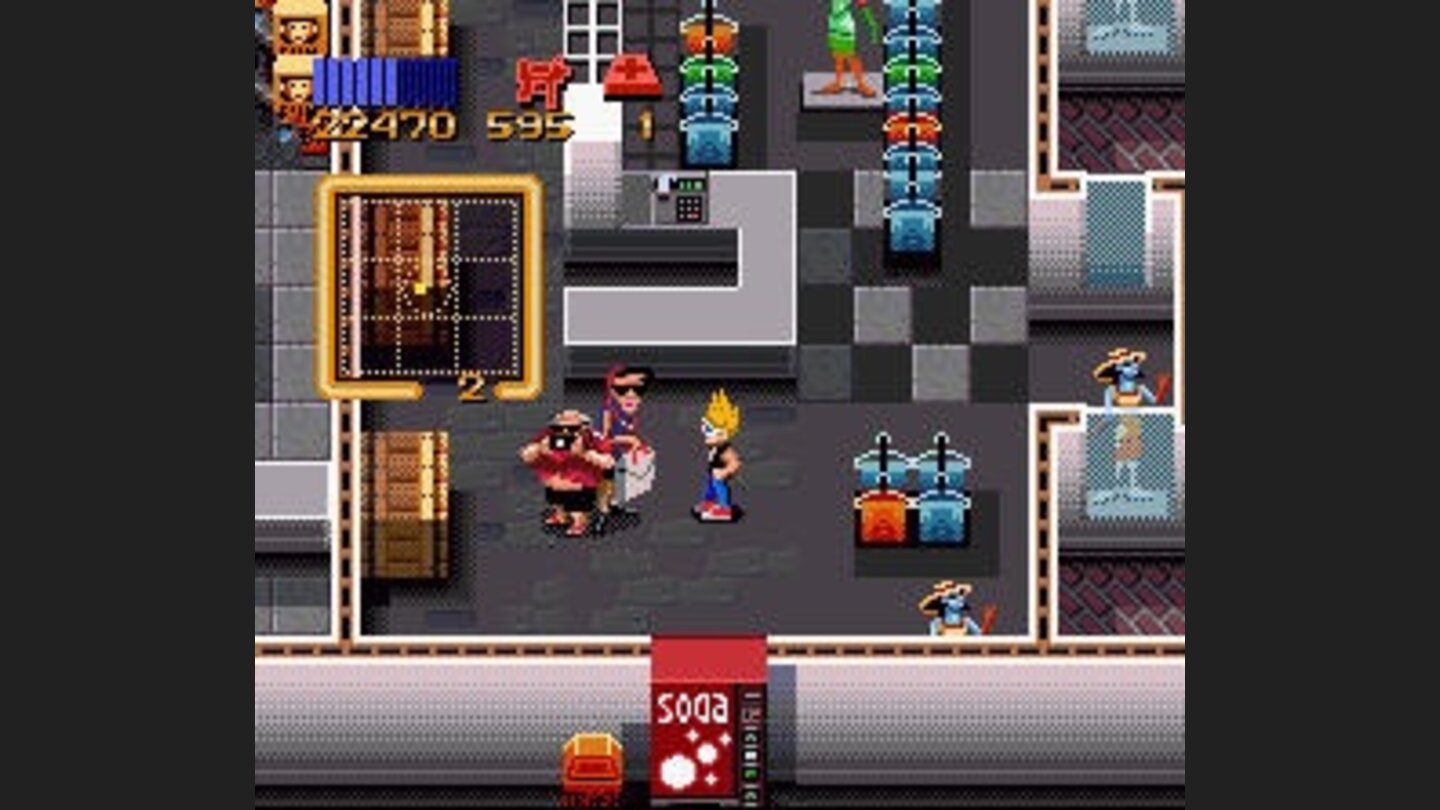 These neighbors appear on the radar as a yellow dot, the numbers indicates the amount of neighbors still out there