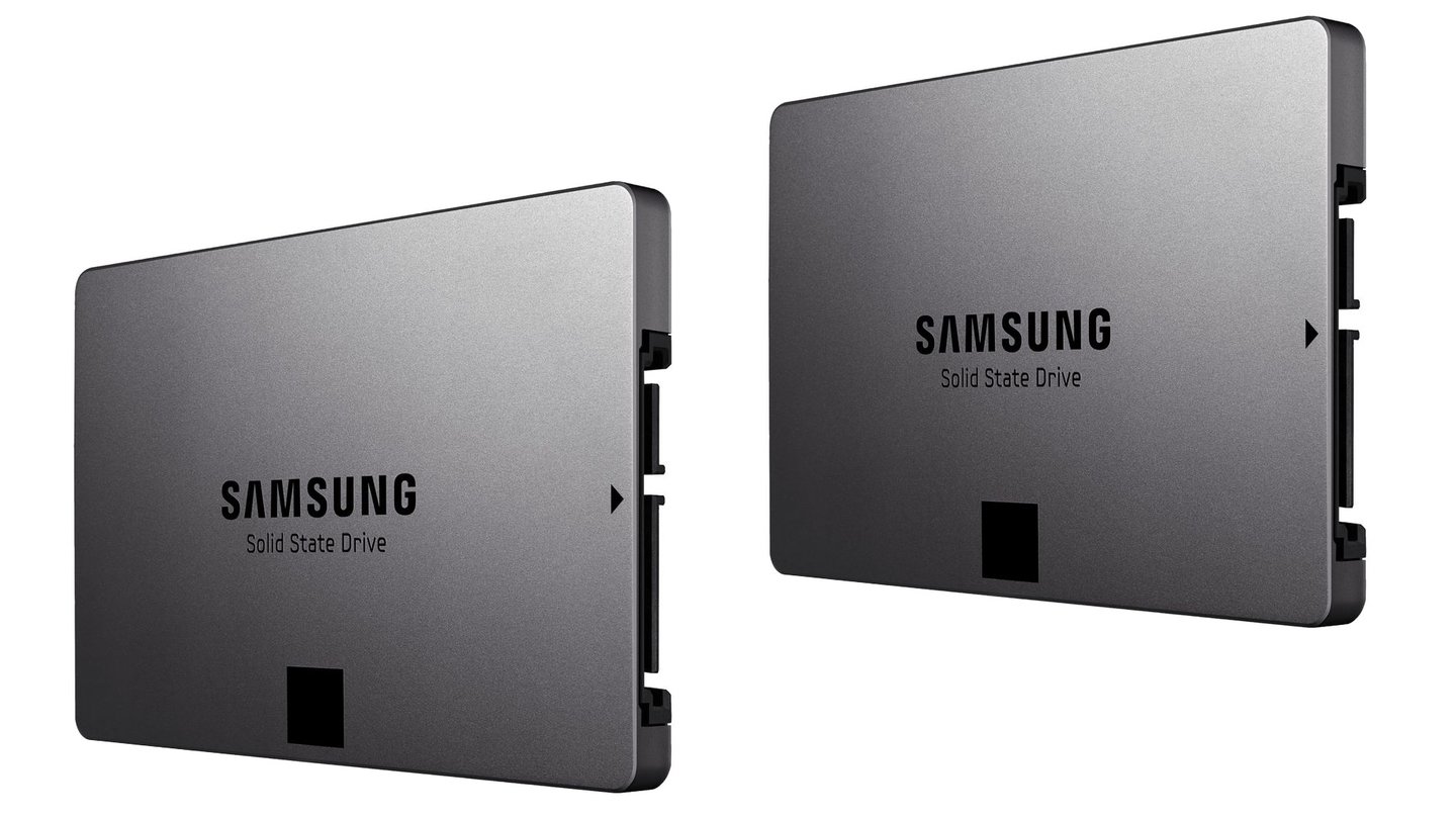Zwei Samsung-SSDs 840 Evo mit jeweils 750 GByte