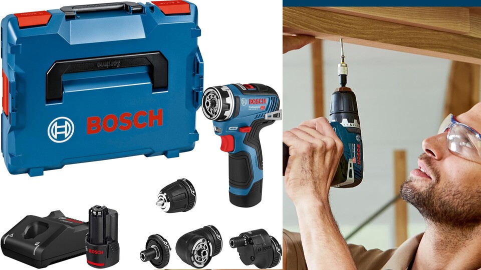 Bosch Professional-Werkzeuge sind extrem vielseitig und kommen mit guter Garantie von bis zu fünf Jahren!
