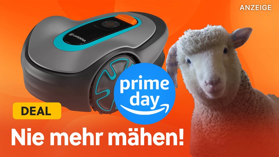 Robot lawn mower from Gardena in the Prime Day offer at a bargain price: The Gardena Sileno is really good and cheap.