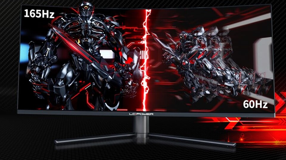 165Hz Bildwiederholrate sorgen dafür, dass ihr bei hohen FPS ein wirklich flüssiges Bild haben - schnelle Bewegungen bleiben scharf.