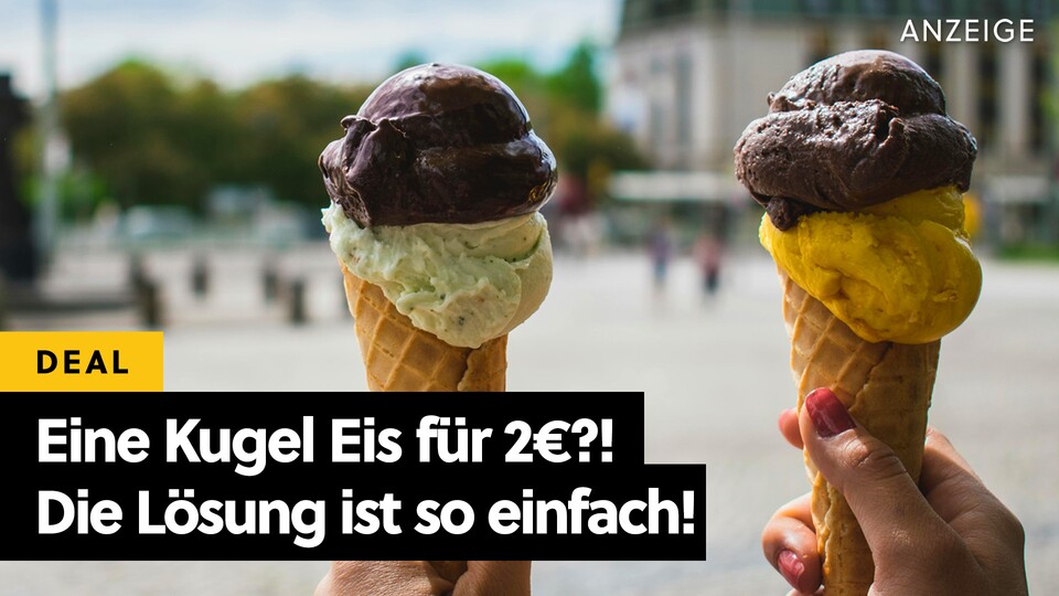 Eine Eismaschine rechnet sich: Wenn ihr mehr als 10x im Jahr ein Eis esst, dann lohnt sie sich auch für euch.