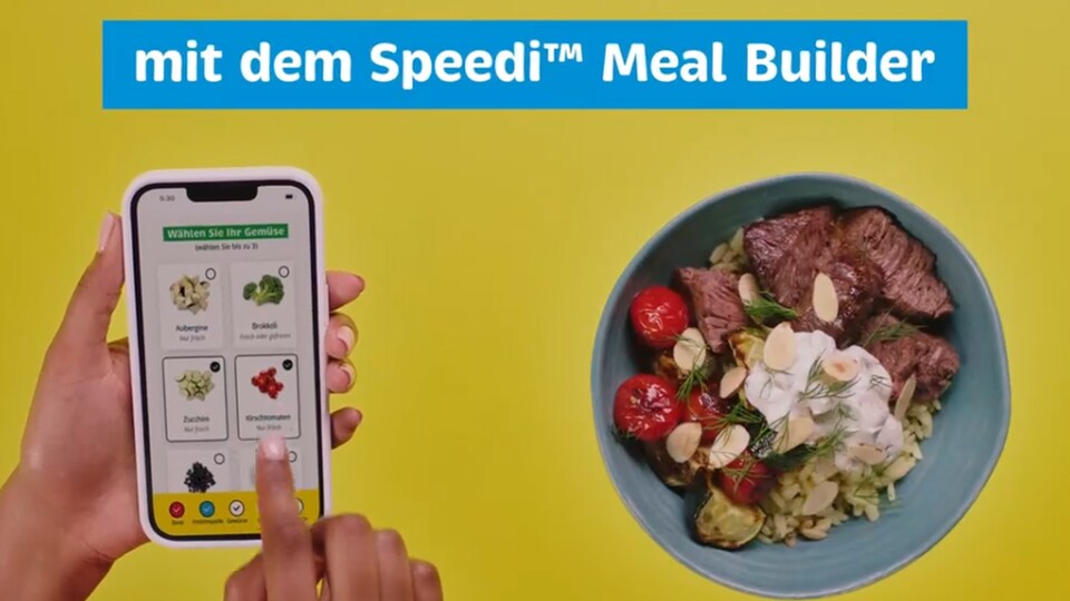 Sehr cool: Ihr könnt einfach angeben, welche Zutaten ihr gerade daheim habt, und in der Ninja-App euer eigenes Rezept bauen.